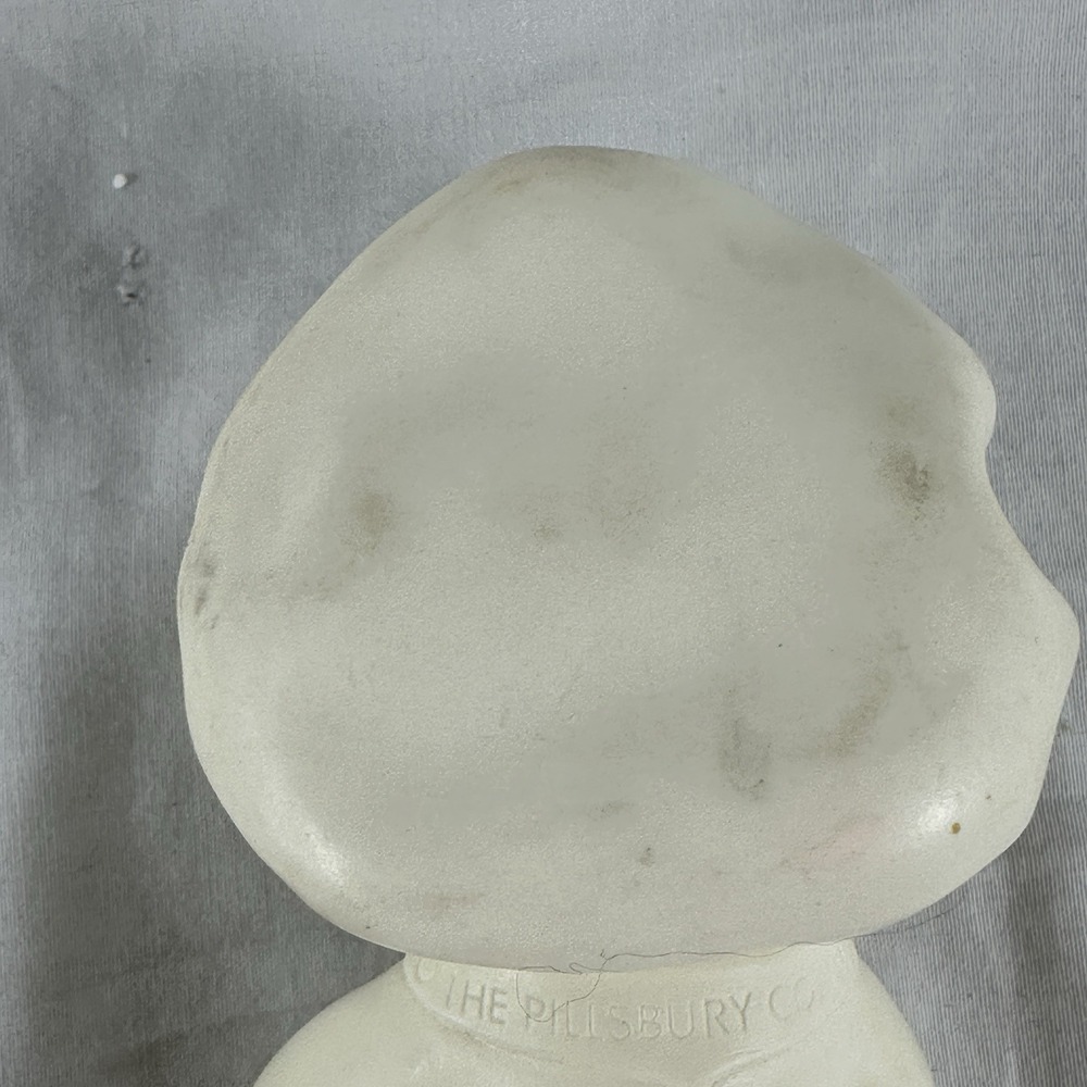Vintage 1970s Pillsbury Dough Boy 1971 & Girl 1972 Rubber Dolls Poppin Set of 2 - Picture 7 of 16